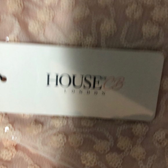 House of CB London Long-sleeve Sequin Pink Dress - Picture 7 of 7